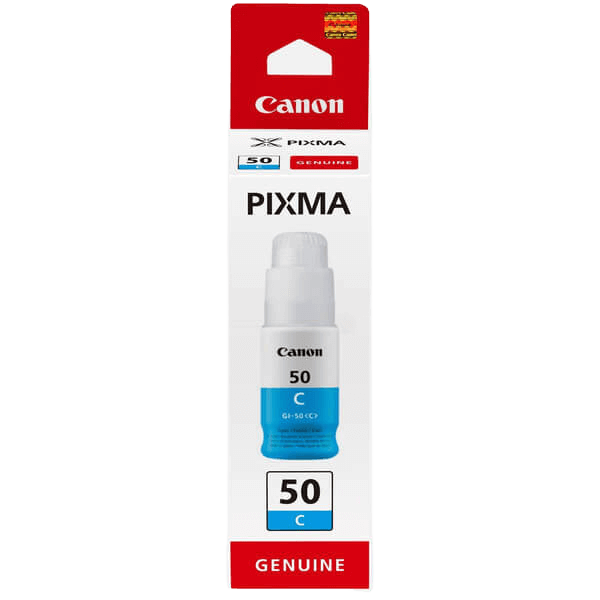 Canon GI-50 C cyan original Blæk refill 70 ml. (3403C001)