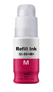 Canon GI-50 M magenta kompatibel Blæk refill 70 ml. (3404C001)
