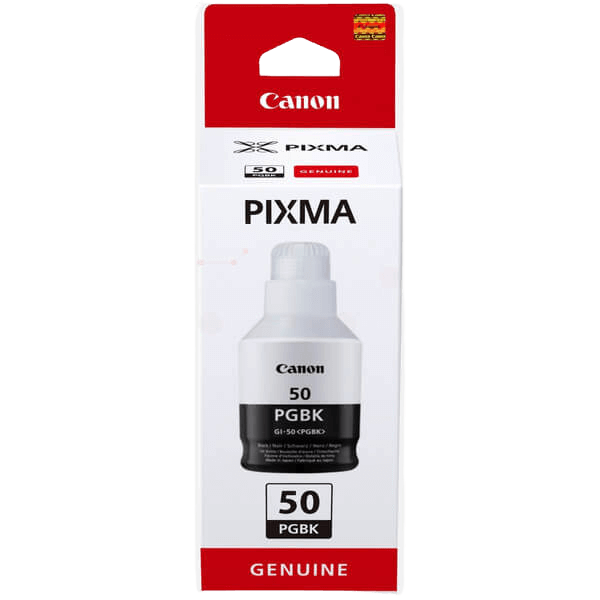 Canon GI-50 PGBK pigment sort original Blæk refill 170 ml. (3386C001)
