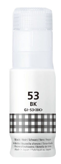 Canon GI-53BK sort kompatibel Blæk refill 60 ml. (4699C001)