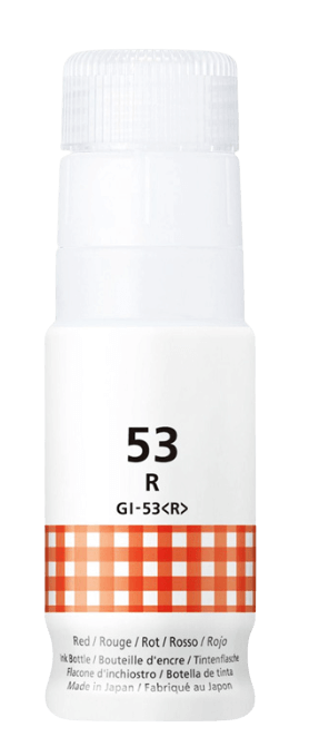 Canon GI-53R rød kompatibel Blæk refill 60 ml. (4617C001)