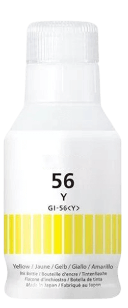 Canon GI-56Y gul kompatibel Blæk refill 135 ml. (4432C001)