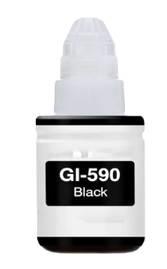 Canon GI-590BK sort kompatibel Blæk refill 135 ml. (1603C001)