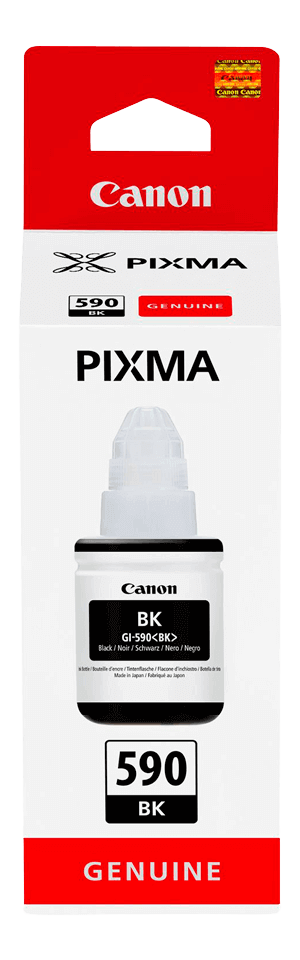 Canon GI-590BK sort original Blæk refill 135 ml. (1603C001)