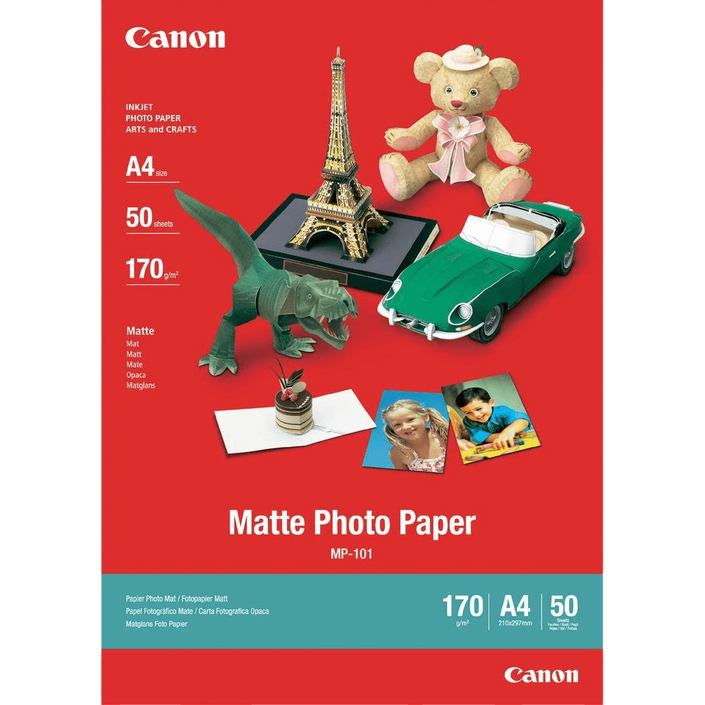 Canon MP-101 - Mat Fotopapir A4 (7981A005)