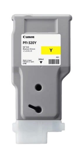 Canon PFI-320Y XL gul original blækpatron 300 ml. (2893C001)