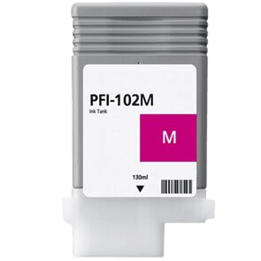 Canon PFI102M magenta kompatibel blækpatron 130 ml. (0897B001)