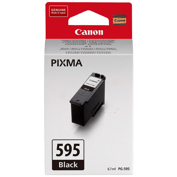 Canon PG-595 sort original blækpatron 6,7 ml. (7171C001)
