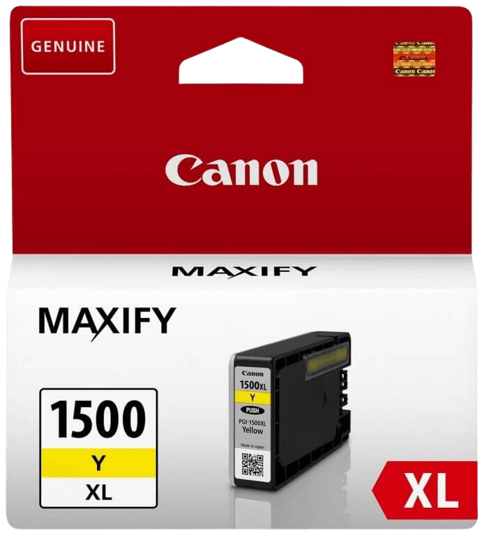 Canon PGI-1500XL gul original blækpatron 12 ml. (9195B001)