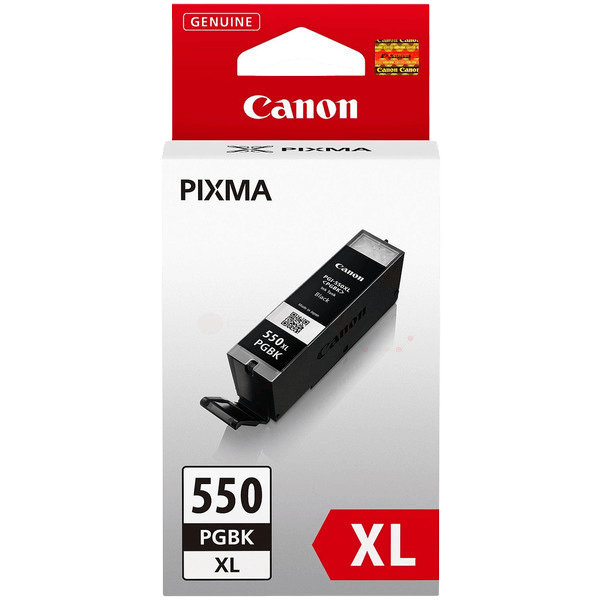 Canon PGI-550XLBK pigment sort original blækpatron 22 ml. (6431B001)