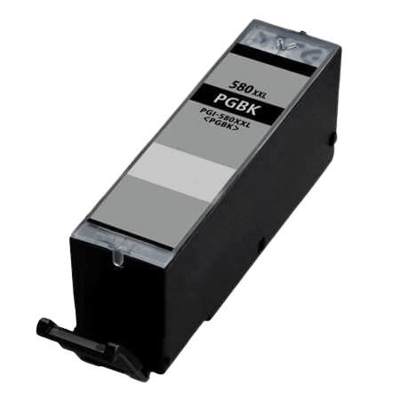 Canon PGI-580BK XXL pigment sort kompatibel blækpatron 26 ml. (1970C001)