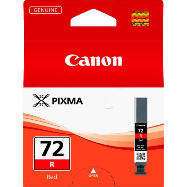 Canon PGI-72R rød original blækpatron 14 ml. (6410B001)