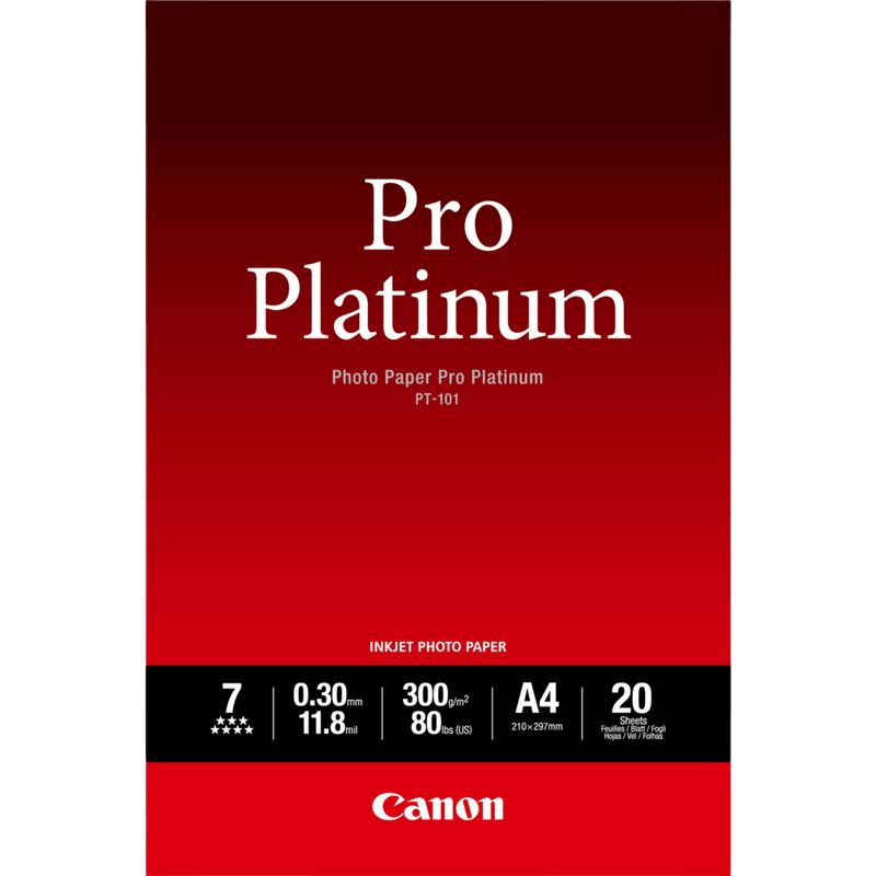 Canon PT-10 - Glansfuldt Fotopapir A4 (2768B016)