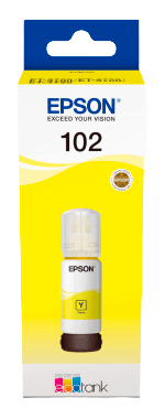 Epson 102 gul original Blæk refill 70 ml. (C13T03R440)