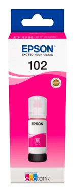 Epson 102 magenta original Blæk refill 70 ml. (C13T03R340)
