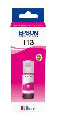 Epson 113 magenta original Blæk refill 70 ml. (C13T06B340)