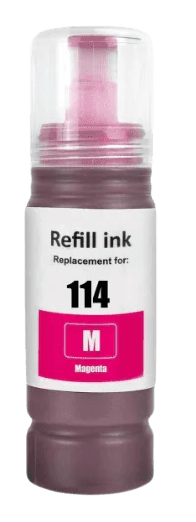 Epson 114 magenta kompatibel Blæk refill 70 ml. (C13T07B340)