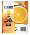Epson 33 gul original blækpatron 4,5 ml. (C13T33444012)