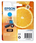 Epson 33 XL cyan original blækpatron 8,9 ml. (C13T33624012)