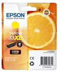 Epson 33 XL gul original blækpatron 8,9 ml. (C13T33644012)