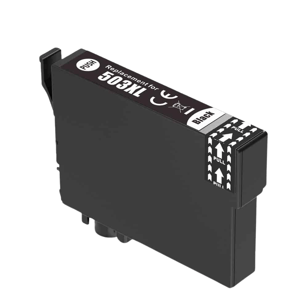 Epson 503XLBK sort kompatibel blækpatron 13 ml. (C13T09R14010)