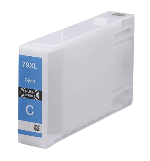 Epson 79 XL cyan kompatibel blækpatron 32 ml. (C13T79024010)