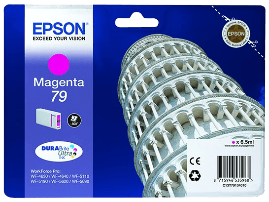 Epson 79 magenta original blækpatron 6,5 ml. (C13T79134010)