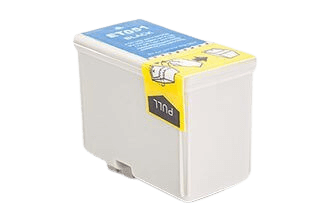 Epson T0511 sort kompatibel blækpatron 24 ml. (C13T05114010)