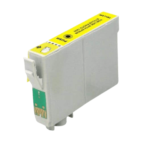 Epson T0614 gul kompatibel blækpatron 13 ml. (C13T06144010)