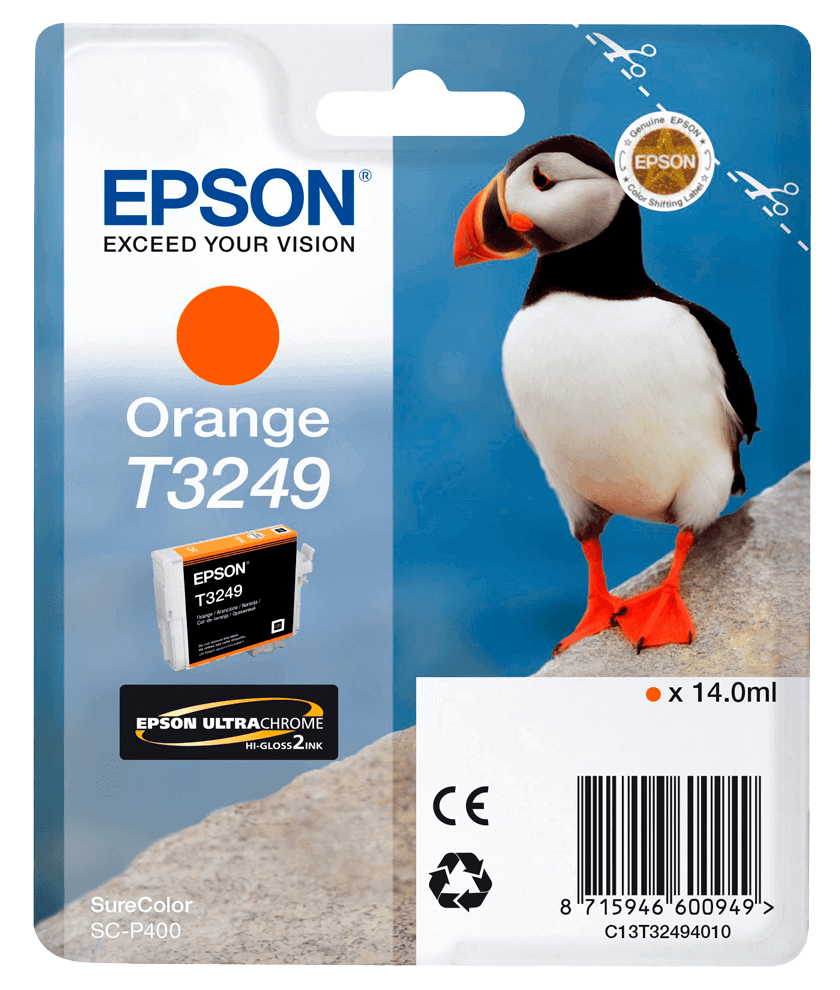 Epson T3249 original blækpatron 14 ml. (C13T32494010)