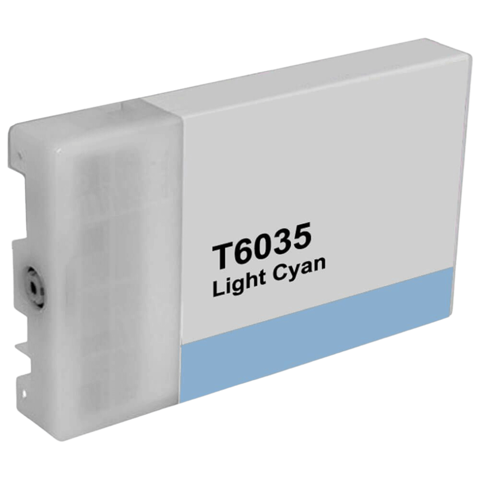 Epson T6035 XL lys cyan kompatibel blækpatron 220 ml. (C13T603500)