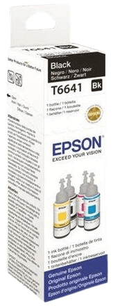 Epson T6641 sort original Blæk refill 70 ml. (C13T664140)