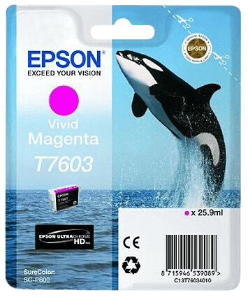 Epson T7603 magenta original blækpatron 25,9 ml. (C13T76034010)