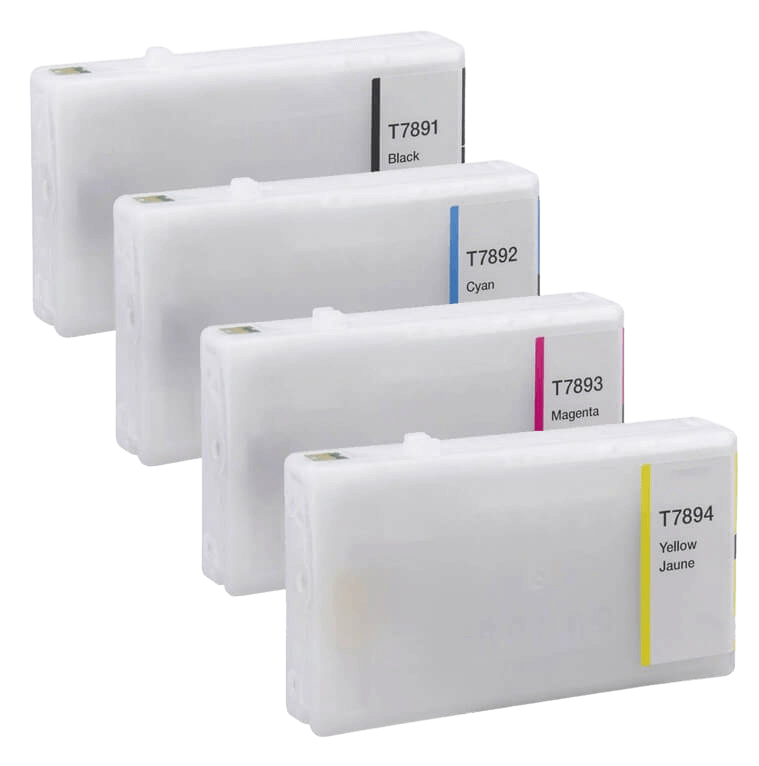 Epson T7891 XXL 4 stk. rabatpakke blækpatron 170 ml. - kompatibel