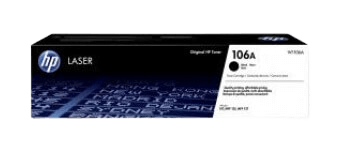 HP 106A sort original toner 1000 sider (W1106A)