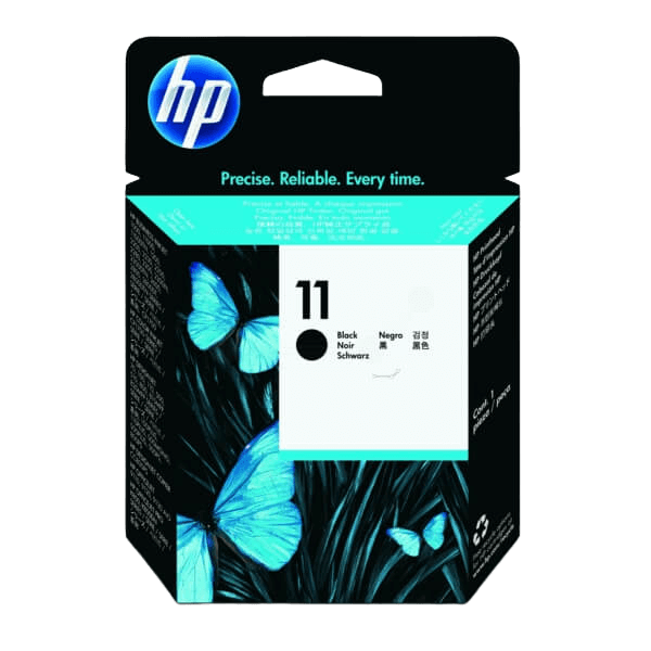 HP 11 XL sort original blækpatron 8 ml. (C4810A)