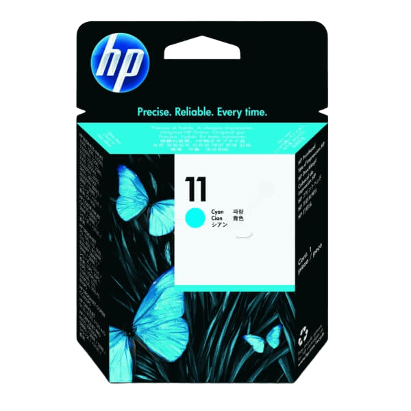 HP 11 XL cyan original blækpatron 8 ml. (C4811A)