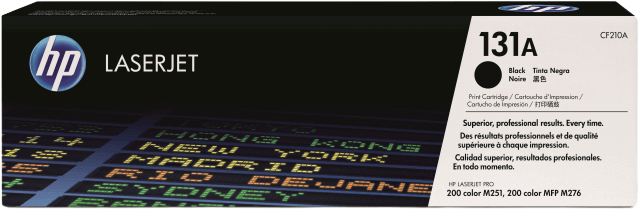 HP 131A sort original toner 1600 sider (CF210A)