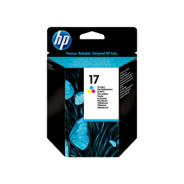 HP 17 3 farver i én original blækpatron 430 sider (C6625AE)
