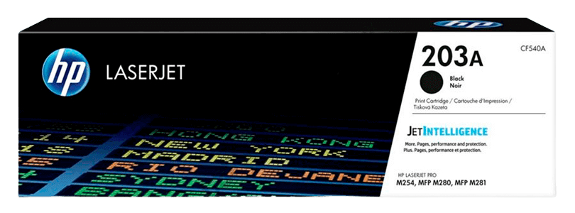 HP 203A sort original toner 1400 sider (CF540A)