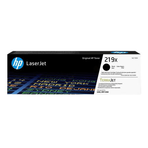 HP 219X XL sort original toner 3200 sider (W2190X)