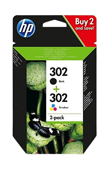 HP 302 CMYK original blækpatron (X4D37AE)