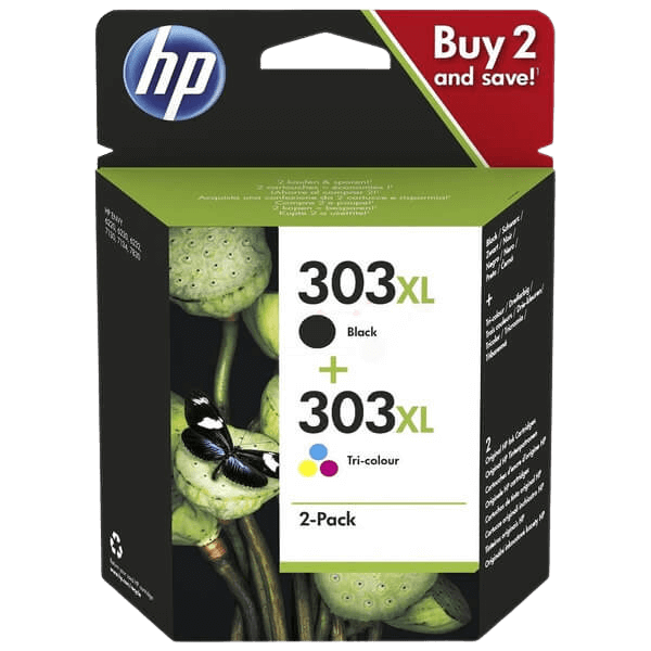 HP 303XL CMYK original multipack 12 + 10 ml. (3YN10AE)