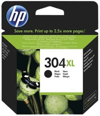 HP 304 XL sort original blækpatron 6 ml. (N9K08AE)