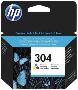 HP 304CMY CMY original blækpatron 2 ml. (N9K05AE)