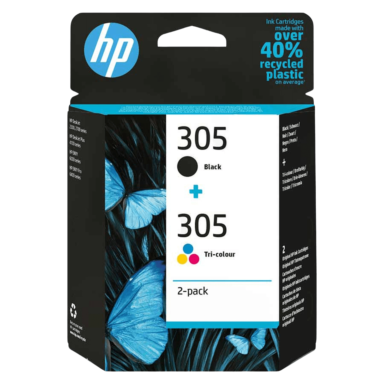 HP 305 CMYK original multipack 220 sider (6ZD17AE)