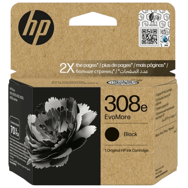 HP 308E XL sort original blækpatron 320 sider (7FP22UE)