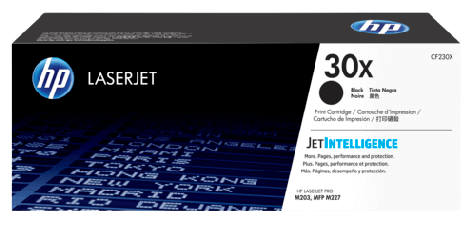 HP 30X XL sort original toner 3500 sider (CF230X)