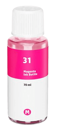 Kompatibel HP 31 magenta Blæk refill 8000 sider (1VU27AE)