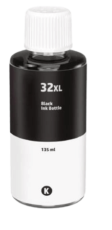 Kompatibel HP 32XL sort Blæk refill 6000 sider (1VV24AE)